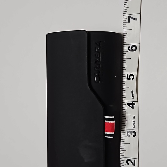 Carrera Eyeglass Sunglasses Black Hard Cover Case Holder #E-34 - Picture 7 of 9